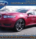 ford taurus 2014 red sedan limited gasoline 6 cylinders front wheel drive automatic 32401