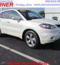 acura rdx 2007 white suv gasoline 4 cylinders all whee drive automatic 45840