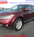 nissan murano 2006 dk  red suv sl gasoline 6 cylinders all whee drive automatic 45840