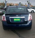 nissan sentra 2012 blue sedan gasoline 4 cylinders front wheel drive automatic 79936