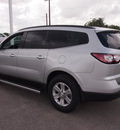 chevrolet traverse 2014 silver lt gasoline 6 cylinders front wheel drive automatic 78009