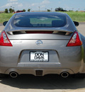 nissan 370z 2009 lt  gray coupe gasoline 6 cylinders rear wheel drive 6 speed manual 76011