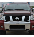 nissan titan 2004 red se gasoline 8 cylinders 4 wheel drive automatic 78130