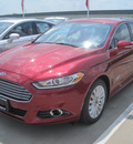 ford fusion energi 2014 red sedan 4dr sdn titanium i 4 cylinders front wheel drive automatic 77578
