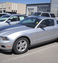 ford mustang 2012 silver coupe gasoline 6 cylinders rear wheel drive automatic 79925
