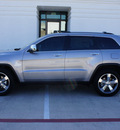 jeep grand cherokee 2014 silver suv limited gasoline 8 cylinders 2 wheel drive automatic 76051