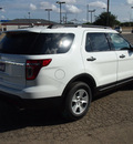 ford explorer 2014 white suv flex fuel 6 cylinders 2 wheel drive automatic 78861