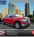 ford f 150 2013 red xlt flex fuel 8 cylinders 2 wheel drive automatic 77521