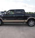 ford f 150 2013 black king ranch gasoline 6 cylinders 4 wheel drive automatic 77521