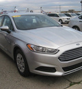 ford fusion 2014 silver sedan s gasoline 4 cylinders front wheel drive 6 speed automatic 62863