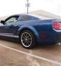 ford mustang 2008 lt  blue coupe gt deluxe gasoline 8 cylinders rear wheel drive manual 77521