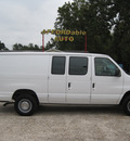 ford e 250 2006 white van flex fuel 8 cylinders rear wheel drive automatic 77379