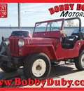 jeep willy 1942 red not specified 3 speed 79110