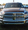 ram 3500 2014 brown laramie diesel 6 cylinders 4 wheel drive automatic with overdrive 77864