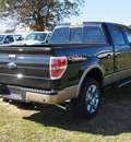 ford f 150 2013 black lariat gasoline 6 cylinders 4 wheel drive automatic with overdrive 77864