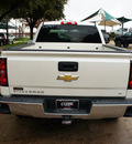 chevrolet silverado 1500 2014 white lt flex fuel 8 cylinders 2 wheel drive automatic 76051