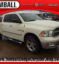 dodge ram 1500 2010 off white slt gasoline 8 cylinders 2 wheel drive automatic 77375