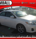 toyota corolla 2012 white sedan le gasoline 4 cylinders front wheel drive automatic 77375