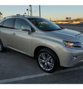 lexus rx 350 2013 beige suv gasoline 6 cylinders front wheel drive shiftable automatic 77546