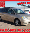 toyota sienna 2008 tan van le 8 passenger gasoline 6 cylinders front wheel drive automatic 79110