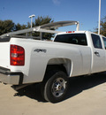 chevrolet silverado 2500hd 2014 white work truck 8 cylinders automatic 76051