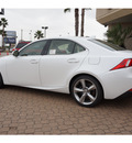 lexus is 350 2014 white sedan gasoline 6 cylinders rear wheel drive 8 speed 77546