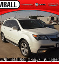 acura mdx 2011 white suv w tech w res gasoline 6 cylinders all whee drive automatic 77375
