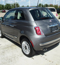 fiat 500 2013 gray hatchback lounge gasoline 4 cylinders front wheel drive automatic 76108