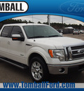 ford f 150 2011 white lariat gasoline 6 cylinders 2 wheel drive 6 speed automatic 77375