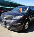 chevrolet traverse 2014 dk  gray ls gasoline 6 cylinders front wheel drive automatic 76051