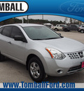 nissan rogue 2010 silver suv s gasoline 4 cylinders all whee drive automatic 77375