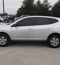 nissan rogue 2010 silver suv s gasoline 4 cylinders all whee drive automatic 77375