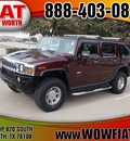 hummer h2 2006 maroon suv 4dr wgn 4wd suv gasoline 8 cylinders 4 wheel drive automatic 76108