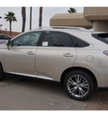 lexus rx 350 2014 beige suv 6 cylinders shiftable automatic 77546