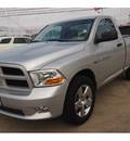 ram 1500 2011 silver st gasoline 8 cylinders 2 wheel drive automatic 77375