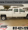 chevrolet silverado 2500hd 2015 white work truck flex fuel 8 cylinders 2 wheel drive automatic 76051