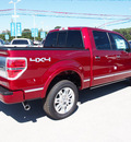 ford f 150 2013 red platinum flex fuel 8 cylinders 4 wheel drive automatic 77375