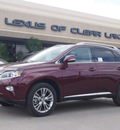 lexus rx 350 2014 dk  red suv gasoline 6 cylinders front wheel drive shiftable automatic 77546