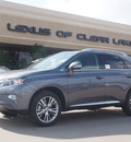 lexus rx 350 2014 gray suv gasoline 6 cylinders front wheel drive shiftable automatic 77546