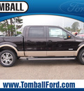 ford f 150 2014 brown lariat gasoline 6 cylinders 2 wheel drive automatic 77375