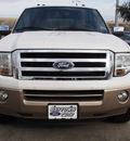 ford expedition 2014 white platinum tric suv king ranch flex fuel 8 cylinders 2 wheel drive automatic 77521