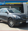 buick enclave 2014 dk  gray suv leather gasoline 6 cylinders front wheel drive automatic 75087