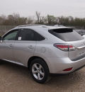 lexus rx 350 2014 silver suv gasoline 6 cylinders front wheel drive automatic 77074