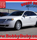 lincoln mkz 2010 white sedan gasoline 6 cylinders front wheel drive automatic 79110