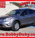 nissan rogue 2013 lt  gray s gasoline 4 cylinders front wheel drive automatic 79110