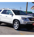 gmc acadia 2008 white suv slt 2 gasoline 6 cylinders all whee drive automatic 79110