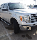 ford f 150 2011 silver lariat gasoline 6 cylinders 2 wheel drive automatic with overdrive 77539