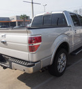 ford f 150 2011 silver lariat gasoline 6 cylinders 2 wheel drive automatic with overdrive 77539