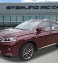 lexus rx 350 2014 dk  red suv f sport 6 cylinders automatic 77074