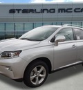lexus rx 350 2014 silver suv 6 cylinders automatic 77074